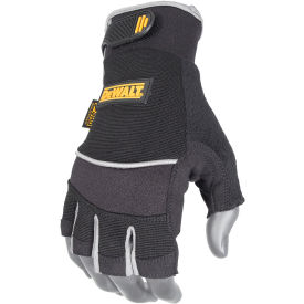 Radians Inc DPG230L DeWalt® DPG230L Fingerless Perf Glove Palm Overlay L image.
