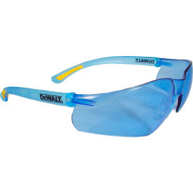 Radians Inc DPG52-BD DeWalt® DPG52-BD ANSI Z87.1+ Safety Glasses Contractor Pro Blue image.