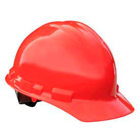 Radians Inc GHR4-RED Radians GHR4 Granite™ Cap Style Hard Hat, 4 Point Ratchet, Red image.