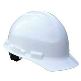 Radians Inc GHR6-WHITE Radians GHR6 Granite™ Cap Style Hard Hat, 6 Point Ratchet, White image.