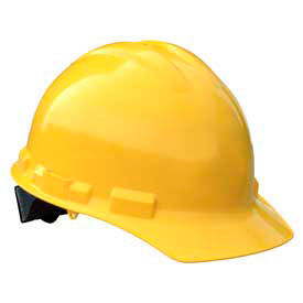 Radians Inc GHR6-YELLOW Radians GHR6 Granite™ Cap Style Hard Hat, 6 Point Ratchet, Yellow image.