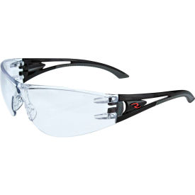 Radians Inc OP1010ID Radians® OP1010ID Optima™ Half Frame Safety Glasses, Clear Lens, Clear Frame image.