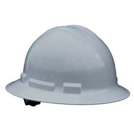 Radians Inc QHR4-GRAY Radians QHR4 Quartz™ Full Brim Hard Hat, 4 Point Ratchet, Gray image.