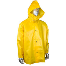 Radians Inc RH33-NSYY-UNIV Radians® AquaRad™ Rain Coat Hood Only, 00.25mm TPU/200D Nylon, Yellow, RH33-NSYY-UNIV image.