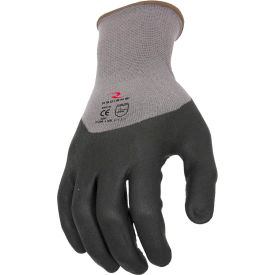 Radians Inc RWG12L Radians® RWG12 3/4 Foam Dipped Dotted Nitrile Gloves, L, 12 Pairs image.