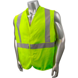 Radians Inc SV92E-2VGS-2X Radians® Hi-Vis Flame Resistant Solid Safety Vest, Type R Class 2, 2XL, Green, SV92E-2VGS-2X image.