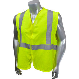Radians Inc SV97E-2VGM-L Radians® Hi-Vis Flame Resistant Mesh Safety Vest, Type R Class 2, L, Green, SV97E-2VGM-L image.