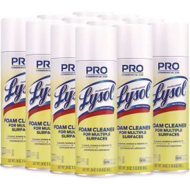 Professional LYSOL® Disinfectant Foam Cleaner 24 oz. Aerosol Spray 12 Cans/Case - 02775