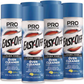 Professional EASY-OFF® Fume Free Max Oven Cleaner Foam Lemon 24 oz Aerosol Spray 6/Carton