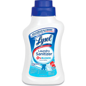 Lysol Laundry Sanitizer, Liquid, Crisp Linen, 41 oz. Bottle, 6 Bottles/Case