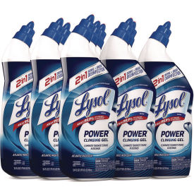Lysol Disinfectant Toilet Bowl Cleaner Wintergreen 24 oz. Bottle 9/Case