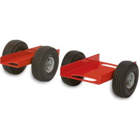 Raymond Products 465 Raymond Products 465 Heavy Duty Caddy 6-1/8" x 20" Channel, Pneumatic Wheels image.