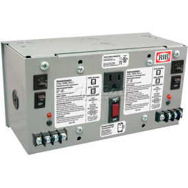 Functional Devices PSH100A100AB10 RIB® AC Power Supply PSH100A100AB10, Enclosed, Dual, 100VA, 120-24VAC, 10A Breaker image.