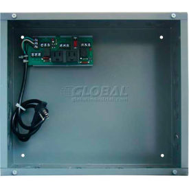 Functional Devices PSH2C2RB10-L RIB® Enclosed UPS Interface Board PSH2C2RB10-L, 10A Switch/Breaker, 120VAC, Large Housing image.