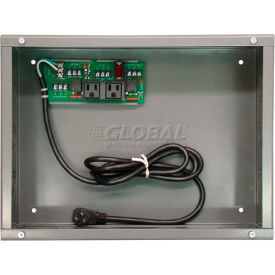 Functional Devices PSH2C2RB10 RIB® Enclosed UPS Interface Board PSH2C2RB10, 10A Switch/Breaker, 120VAC, Status Contacts image.