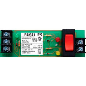 Functional Devices PSMS1 RIB® Track Mount Override Switch PSMS1, 4", 24VAC, W/LED Indicators image.