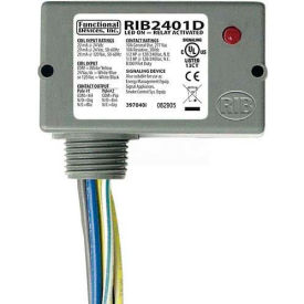 Enclosed Relay, 10A, DPDT, 24VAC/DC/120VAC view 2
