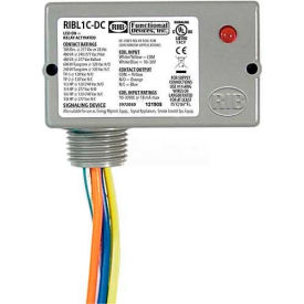 RIB® Enclosed Relays RIBL1C-DC 10A SPDT 10-30VDC Low-Inrush 