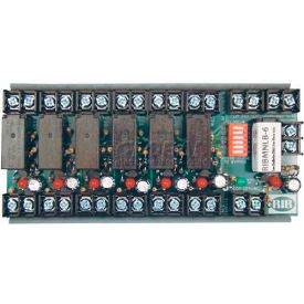 Functional Devices RIBMNLB-6 RIB® Fan Safety Alarm Circuit RIBMNLB-6, 2.75", 24 VAC, 6 Inputs image.