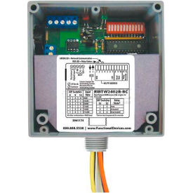 RIB® BacNet Enclosed Relay RIBTW2402B-BC 20A SPDT 24VAC/DC/208-277VAC W/1 Digital Input 