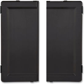 Rubbermaid® Commercial Locking Door Kit for Rubbermaid 2202581/2202527/2202585 Resin Black 