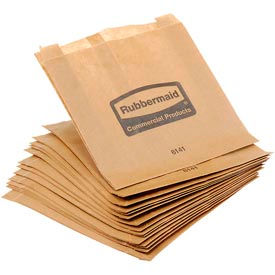 Rubbermaid Commercial Products FG6141000000 Rubbermaid® Waxed Bags for Sanitary Napkin Receptacle - FG614100 0000 image.