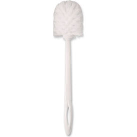 Rubbermaid® 14-1/2" Plastic Toilet Bowl Brush White - RCP631000WE