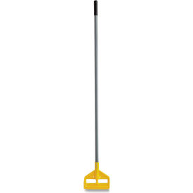 Rubbermaid® Commercial Invader Fiberglass Side-Gate Wet-Mop Handle 54" Gray/Yellow