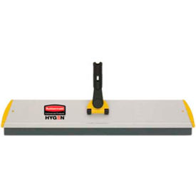Rubbermaid Commercial Products FGQ57000 YL00 Rubbermaid® HYGEN 24" Quick Connect Frame, With Squeegee, Yellow image.