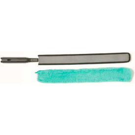 Rubbermaid Commercial Products FGQ85000 BK00 Rubbermaid® HYGEN Quick Connect Flexi Wand, With Microfiber Dusting Sleeve image.