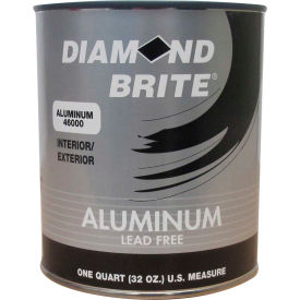 RDL Marketing, Inc 46000-4 Diamond Brite Oil Aluminum Paint, 32 Oz. Pail - 46000-4 image.
