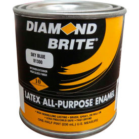 Diamond Brite Latex Gloss Enamel Paint, Yellow 8 Oz. Pail 6/Case - 81300-6 Diamond Brite Latex Gloss Enamel Paint, Yellow 8 Oz. Pail 6/Case - 81300-6