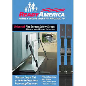 Ready America, Inc 4521 Ready America® Universal Flat Screen TV Safety Strap, 4521 image.