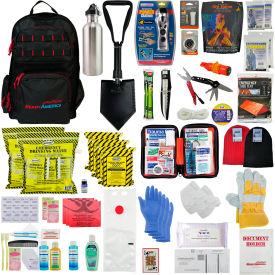 Ready America, Inc 70451 Ready America® 3 Day Elite Emergency Survival Kit, 2 Person Backpack, 44 Pieces image.