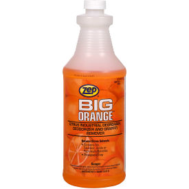 AMREP INC 41501 Zep Big Orange Liquid Citrus Solvent Degreaser, 32 oz. Bottle, 12 Bottles/Case image.