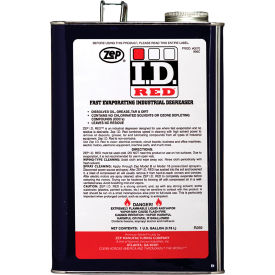 AMREP INC 57024 Zep I.D. Red Solvent Degreaser, Gallon Bottle, 4 Bottles/Case image.