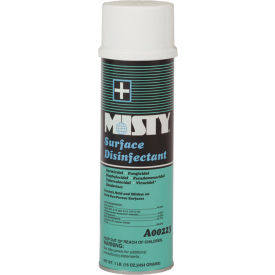 AMREP INC 1001788 Misty Surface Disinfectant, 16 oz. Aerosol Can, 12 Cans image.