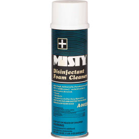 AMREP INC 1001907 Misty® Disinfectant Foam Cleaner, 19 oz. Aerosol Spray, 12 Cans/Case - 1001907 image.