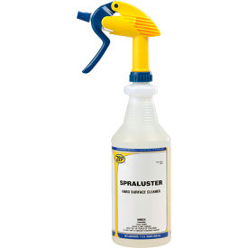 AMREP INC 102101 Zep Spraluster Hard Surface Cleaner & Polish, 32 oz. Trigger Spray Bottle, 12 Bottles/Case image.