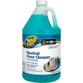 AMREP INC ZUNEUT128 Zep® Neutral Floor Cleaner Concentrate, Gallon Bottle, 4 Bottles - ZUNEUT128 image.