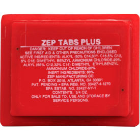 Zep Tabs Plus Air-Conditioning Drain Pan Algaecide, 5 Ton, 24 Tabs Per Box