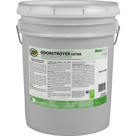 AMREP INC 184239 Zep Odorstroyer Extra Biological Cleaner and Deodorizer, 5 Gallon Pail, 1 Pail image.