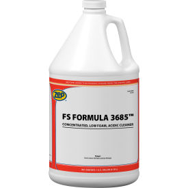 AMREP INC 249424 Zep FS Formula 3685™ Concentrated, Low-Foam, Liquid Acid Cleaner, Gallon Bottle, 4 Bottles image.