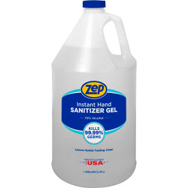 AMREP INC 355824 Zep Instant Gel Hand Sanitizer - 70, 1 Gallon, 4 Bottle/Case image.