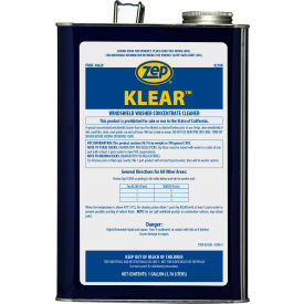 AMREP INC 62924 ZEP Klear Windshield Washer, 1 Gallon, 4 Can image.