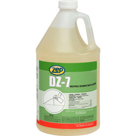 AMREP INC 752023 Zep DZ-7 Hospital-Grade Detergent/Disinfectant, 1 Gallon, 4 Bottle/Case image.