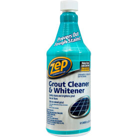 AMREP INC. ZU1046324 Zep® Grout Cleaner & Whitener, Quart Bottle, 4 Bottles - ZU1046324 image.