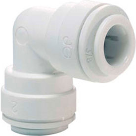 Reliance Worldwide Corporation PP0312W John Guest 3/8 Polypropylene Union Elbow - Pack of 10 image.