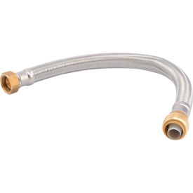 flexible hose assembly fittings sharkbite push connect globalindustrial pipe plumbing