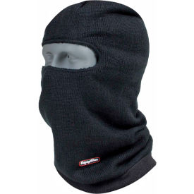 RefrigiWear Fleece Lined Open Hole Mask, Black, 0055RBLKOSA